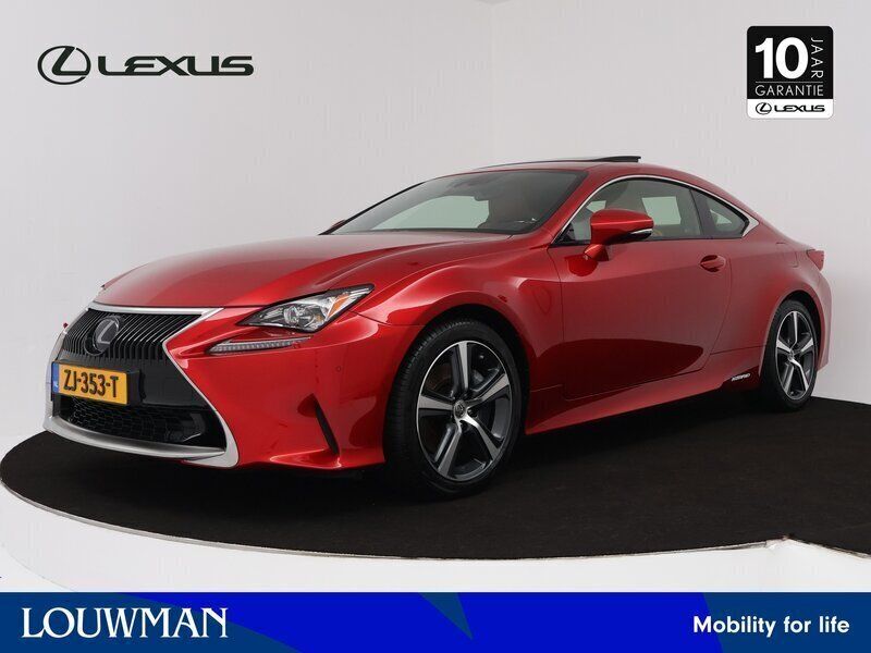 Rood Gebruikt 2018 Lexus RC300h Business Edition Coupé | € 32.950 (Goede deal) - Afbeelding 1/3