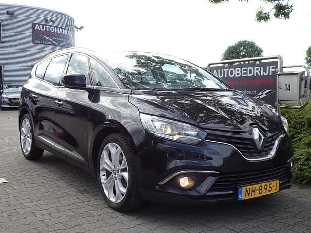 Zwart Gebruikt 2017 Renault Grand Scénic IV Zen MPV | € 9.950 (Eerlijke prijs) - Afbeelding 1/4