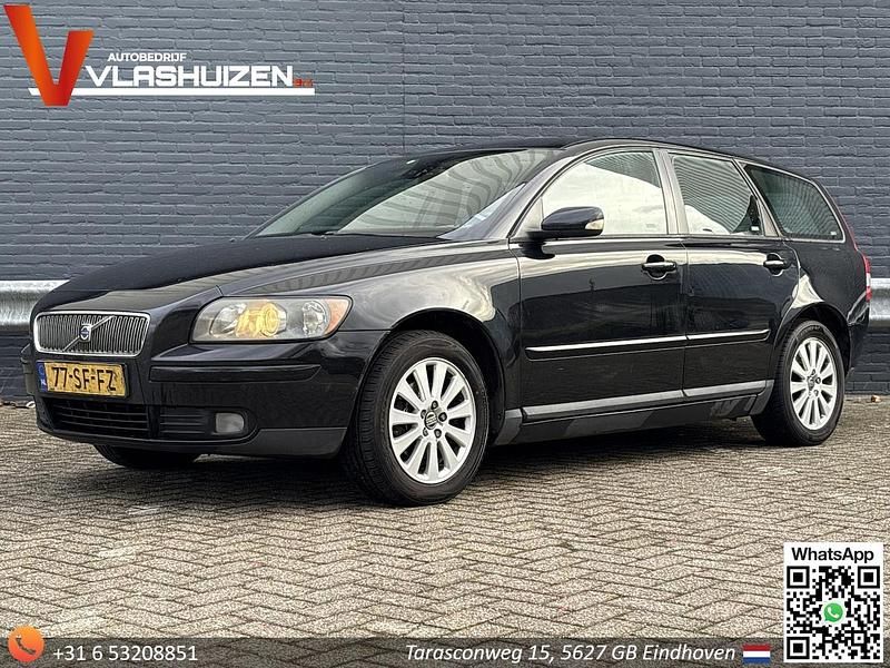Zwart Occasion 2005 Volvo V50 Momentum Stationwagen | € 1.650 (Eerlijke prijs) - Afbeelding 1/4