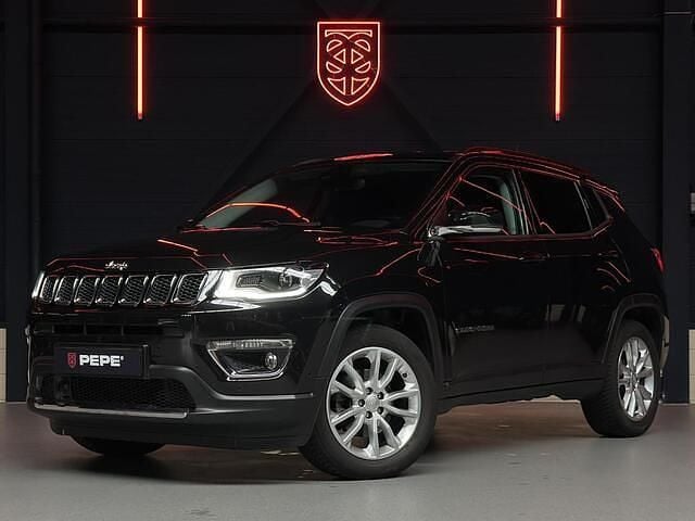 Zwart Gebruikt 2021 Jeep Compass Limited SUV | € 22.890 (Goede deal) - Afbeelding 1/4