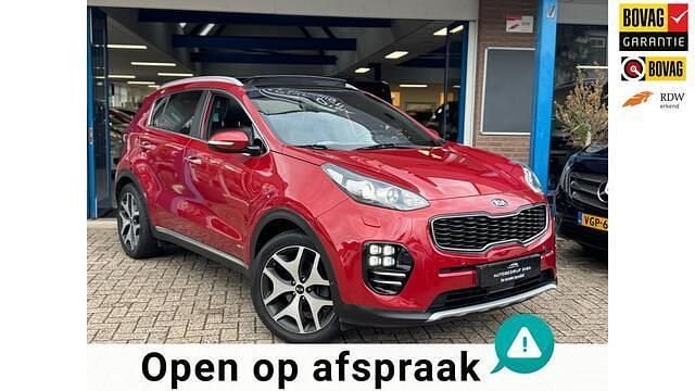 Rood Gebruikt 2016 Kia Sportage GT-Line SUV | € 19.950 (Goede deal) - Afbeelding 1/4
