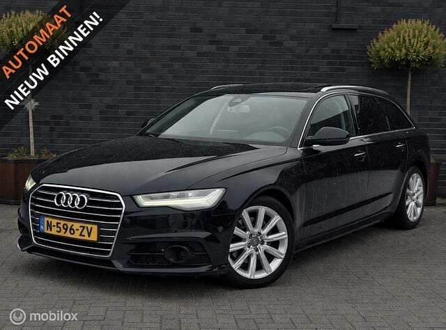 Blauw Occasion 2018 Audi A6 S-Line Stationwagen | € 17.995 (Super prijs) - Afbeelding 1/4