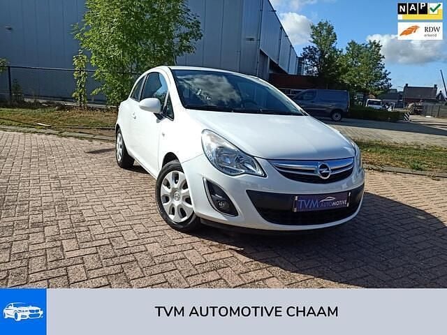 Wit Gebruikt 2013 Opel Corsa Design Edition Hatchback | € 2.490 (Goede deal) - Afbeelding 1/4