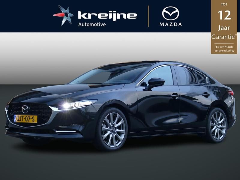 Occasion Mazda 3 Exclusive-Line 187 PK (137 kW) 2025 Zwart Sedan