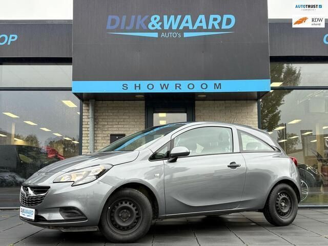 Grijs Gebruikt 2018 Opel Corsa Selection Hatchback | € 9.945 (Eerlijke prijs) - Afbeelding 1/4