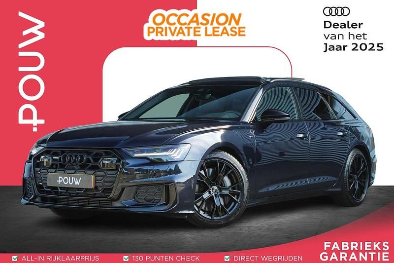 Blauw Occasion 2024 Audi A6 Competition Stationwagen | € 61.450 (Duur) - Afbeelding 1/3