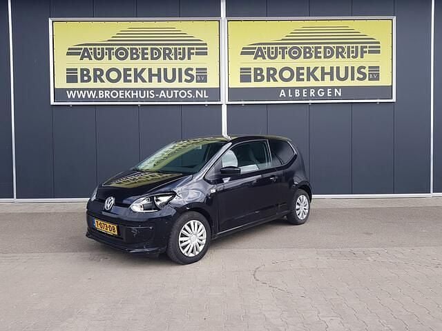 Zwart (metallic) Gebruikt 2012 VW up! move up! Hatchback | € 2.500 (Super prijs) - Afbeelding 1/4