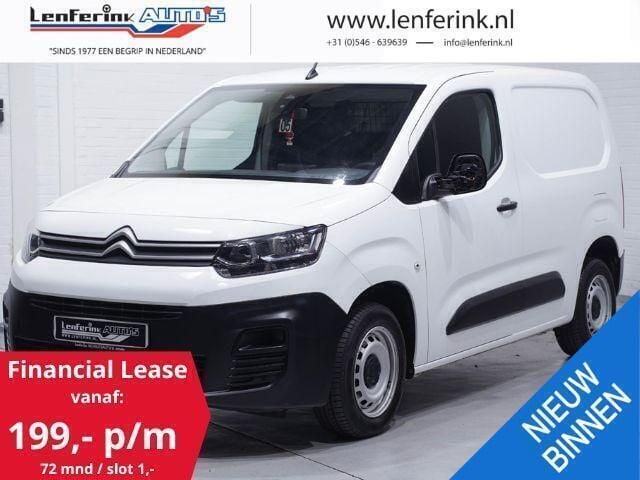 Wit Gebruikt 2021 Citroën Berlingo PureTech MPV | € 13.800 (Super prijs) - Afbeelding 1/4