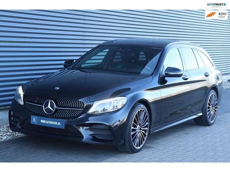 Occasion Mercedes C200 Advantage 184 PK (135 kW) 2018 Zwart Stationwagen