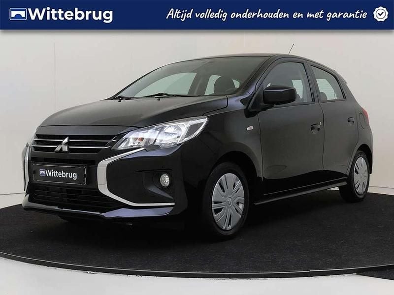 Zwart Gebruikt 2020 Mitsubishi Space Star Hatchback | € 11.225 (Eerlijke prijs) - Afbeelding 1/3