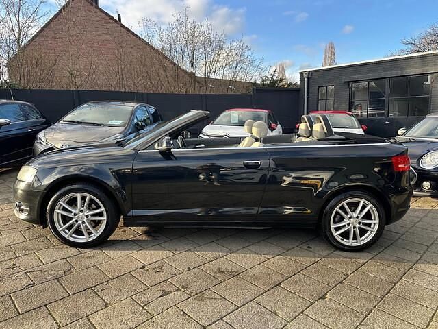 Occasion Audi A3 Cabriolet Comfort 105 PK (77 kW) 2011 Zwart Cabriolet