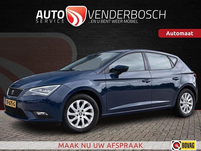 Blauw Gebruikt 2016 Seat Leon Business Hatchback | € 13.985 (Eerlijke prijs) - Afbeelding 1/4
