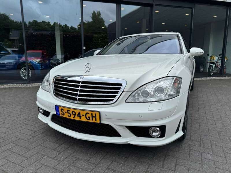 Occasion Mercedes S63 AMG AMG 525 PK (386 kW) 2008 Wit, metallic lak Sedan