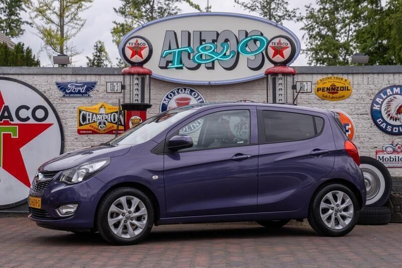 Paars Gebruikt 2016 Opel Karl Innovation Hatchback | € 8.750 (Eerlijke prijs) - Afbeelding 1/4