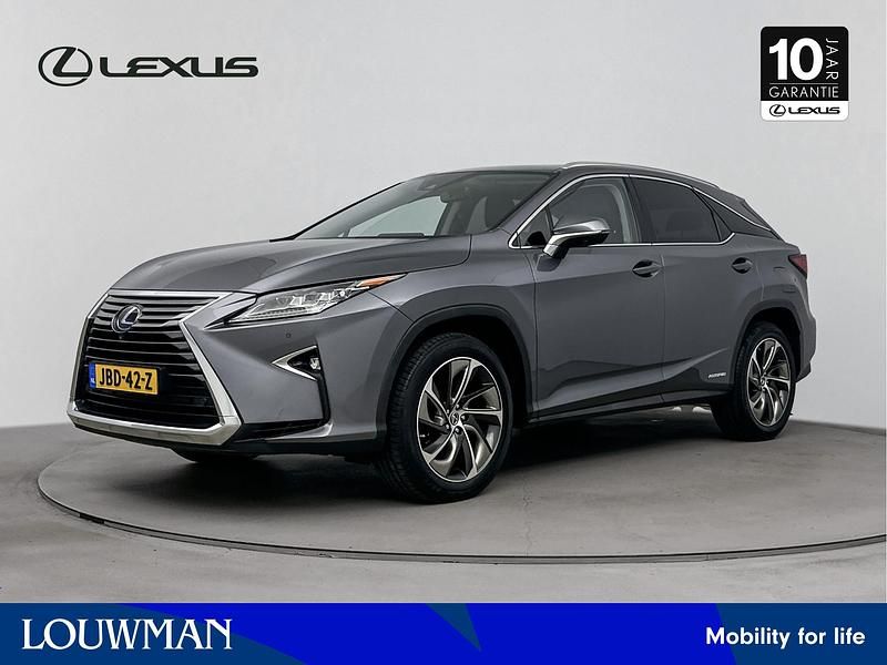 Grijs Gebruikt 2018 Lexus RX450h Luxury Line SUV | € 44.945 (Eerlijke prijs) - Afbeelding 1/4