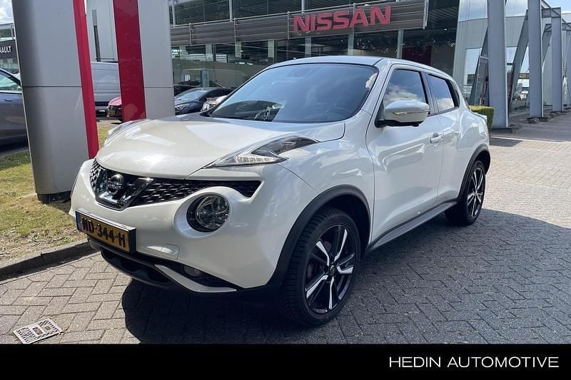 Wit Gebruikt 2017 Nissan Juke N-Vision SUV | € 13.900 (Eerlijke prijs) - Afbeelding 1/4
