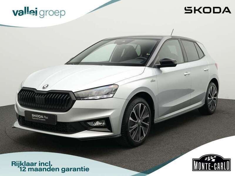 Grijs Gebruikt 2024 Skoda Fabia Monte Carlo Hatchback | € 25.900 (Duur) - Afbeelding 1/4