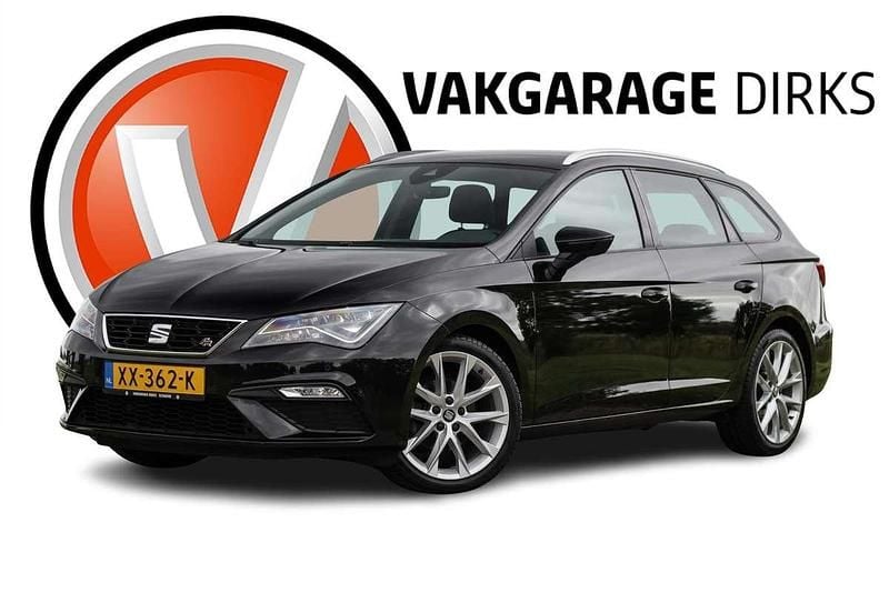 Zwart Gebruikt 2019 Seat Leon ST FR Stationwagen | € 13.940 (Goede deal) - Afbeelding 1/3