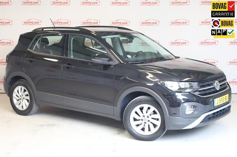 Zwart Gebruikt 2020 VW T-Cross Business SUV | € 18.450 (Eerlijke prijs) - Afbeelding 1/4
