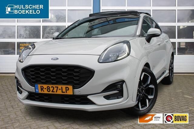 Wit Occasion 2021 Ford Puma ST-Line X SUV | € 18.950 (Duur) - Afbeelding 1/4
