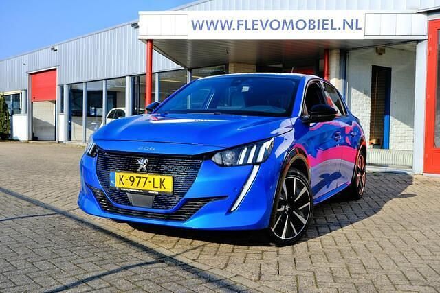 Blauw Occasion 2020 Peugeot e-208 GT Hatchback | € 14.750 (Goede deal) - Afbeelding 1/4
