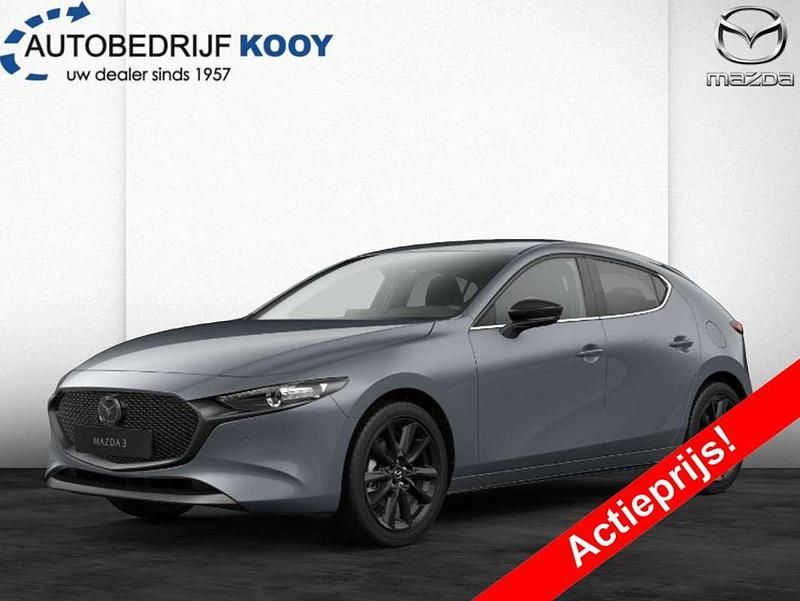 Grijs Nieuw 2025 Mazda 3 Homura-Line Hatchback | € 35.940 (Eerlijke prijs) - Afbeelding 1/4