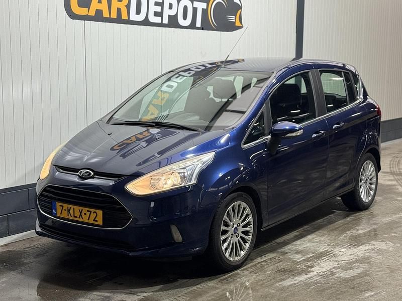 Blauw Occasion 2013 Ford B-MAX Titanium MPV | € 4.999 (Super prijs) - Afbeelding 1/4