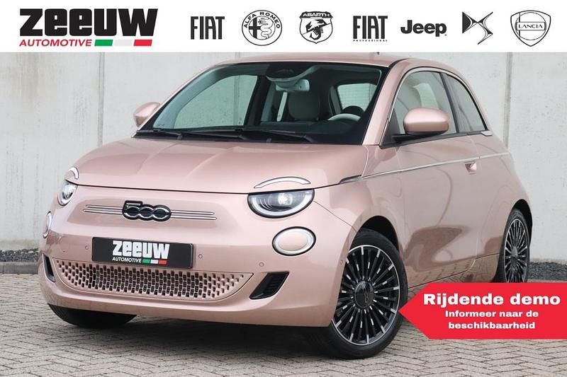 Goud Nieuw 2025 Fiat 500e La Prima Hatchback | € 37.900 - Afbeelding 1/4
