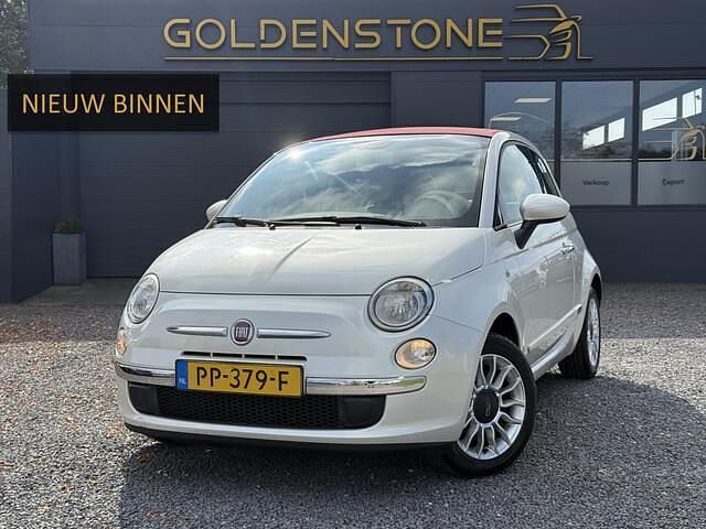 Wit Gebruikt 2011 Fiat 500C Pop Cabriolet | € 4.243 (Eerlijke prijs) - Afbeelding 1/4