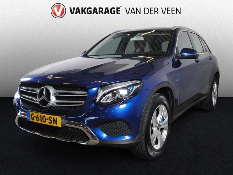 Blauw Occasion 2017 Mercedes GLC350 Prestige SUV | € 22.445 (Super prijs) - Afbeelding 1/4