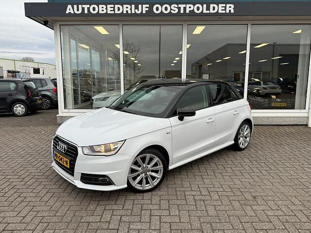 Wit Gebruikt 2017 Audi A1 Sportback S-Line Hatchback | € 13.500 (Eerlijke prijs) - Afbeelding 1/4