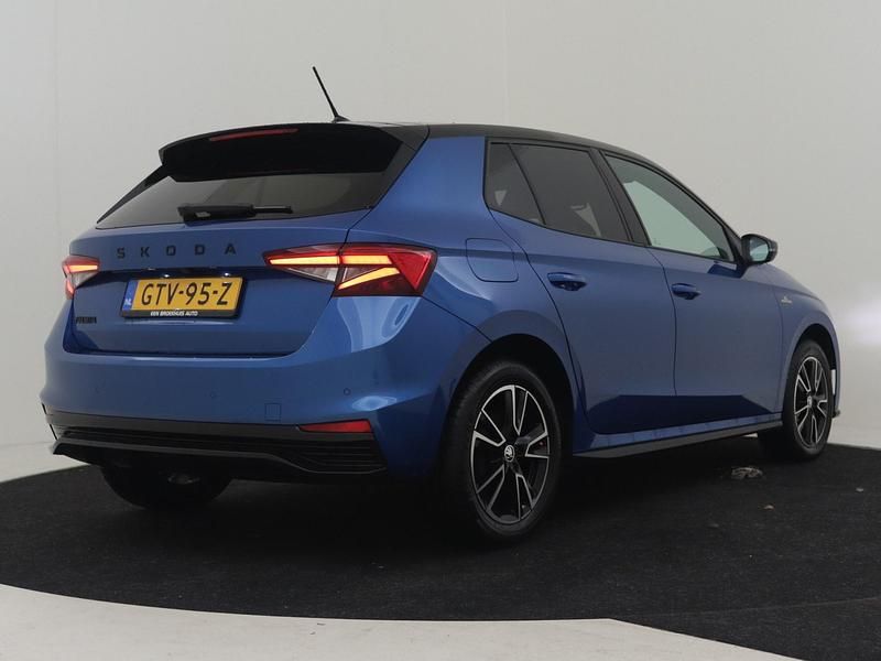 Occasion Skoda Fabia Monte Carlo 116 PK (85 kW) 2024 Blauw Hatchback