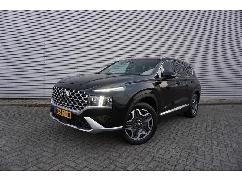 Zwart Occasion 2021 Hyundai Santa Fe Premium SUV | € 20.950 - Afbeelding 1/4