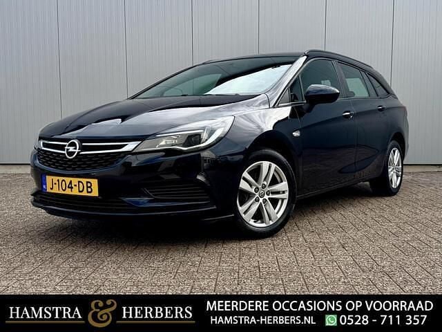 Blauw Gebruikt 2018 Opel Astra Business Stationwagen | € 12.495 (Goede deal) - Afbeelding 1/4