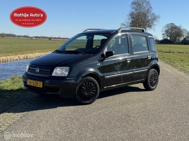 Zwart Gebruikt 2008 Fiat Panda Hatchback | € 1.750 (Goede deal) - Afbeelding 1/4