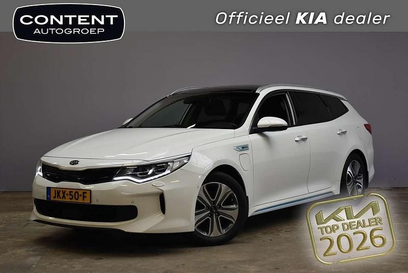Occasion Kia Optima 206 PK (151 kW) 2018 Wit Stationwagen
