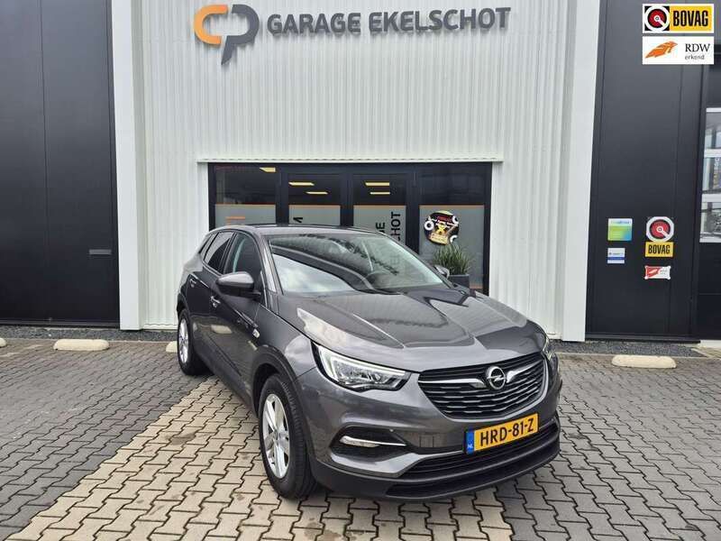 Grijs Gebruikt 2021 Opel Grandland X Business Edition SUV | € 18.490 (Super prijs) - Afbeelding 1/3