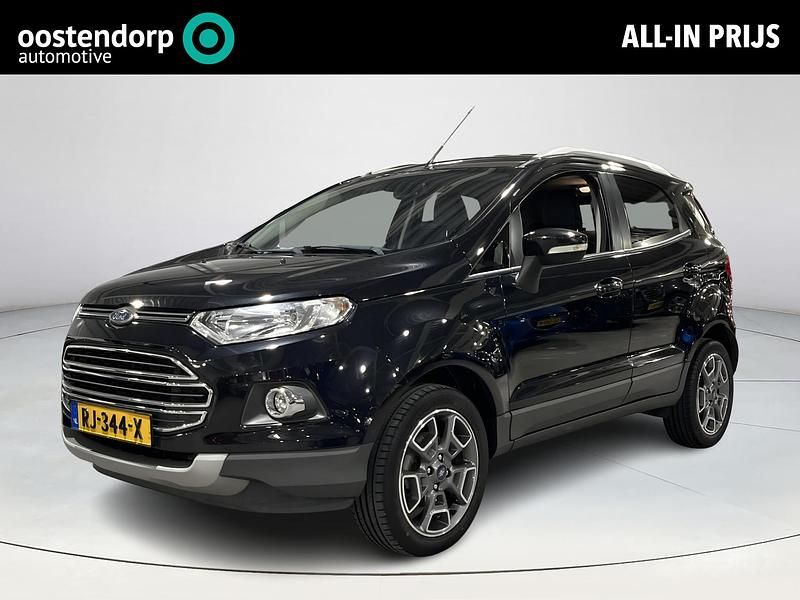 Zwart Gebruikt 2017 Ford Ecosport Titanium SUV | € 10.840 (Eerlijke prijs) - Afbeelding 1/4