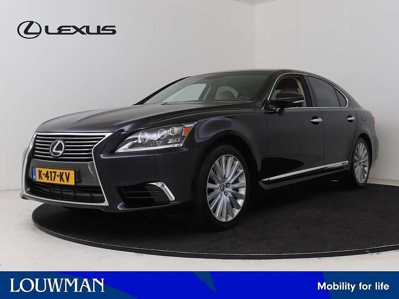 Zwart, metallic lak Occasion 2013 Lexus LS600 Executive Line Sedan | € 29.945 - Afbeelding 1/4