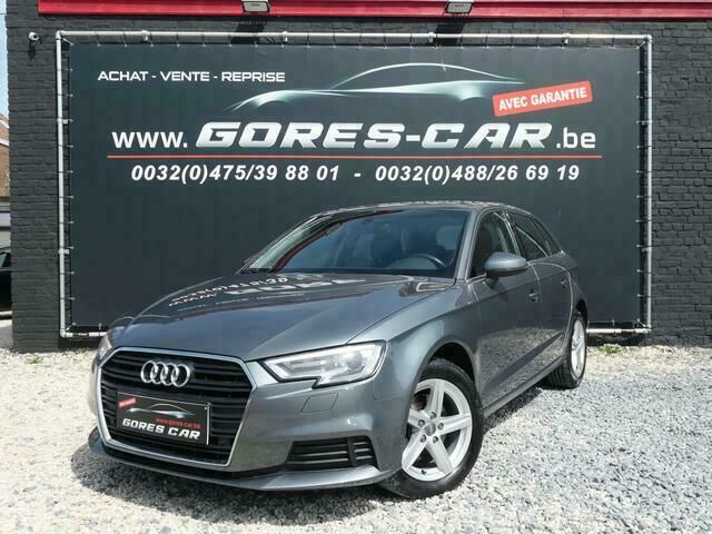 Grijs Gebruikt 2018 Audi A3 Sportback Sedan | € 17.990 (Duur) - Afbeelding 1/4
