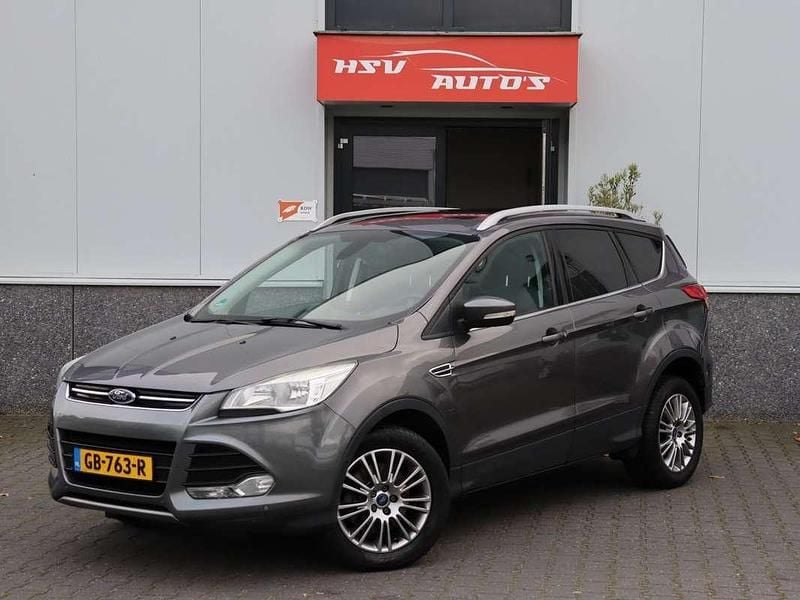 Grijs Gebruikt 2014 Ford Kuga Titanium SUV | € 7.450 (Eerlijke prijs) - Afbeelding 1/3