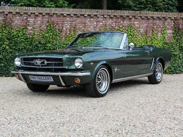 Groen Gebruikt 1965 Ford Mustang Convertible Cabriolet | € 59.500 - Afbeelding 1/4