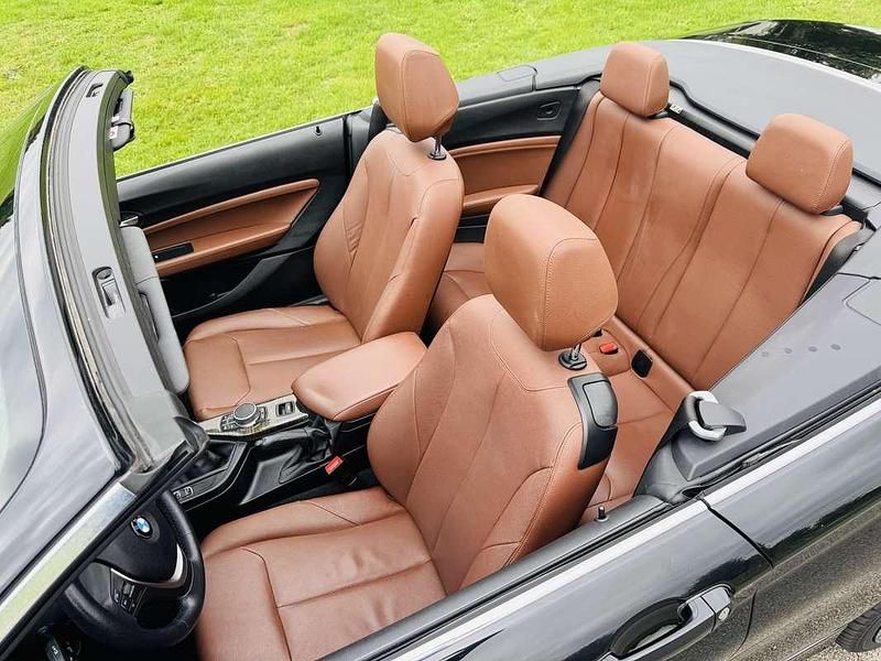 Occasion BMW 218 Luxury Line 136 PK (100 kW) 2017 Zwart Cabriolet