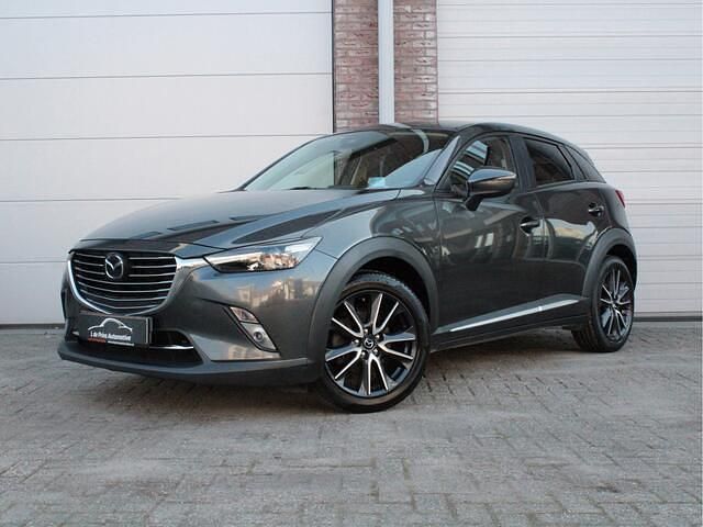 Grijs Gebruikt 2018 Mazda CX-3 SUV | € 18.500 (Eerlijke prijs) - Afbeelding 1/4