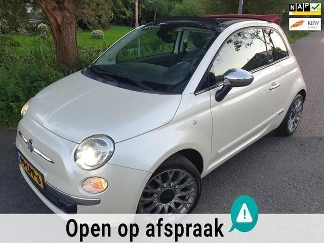 Beige Occasion 2010 Fiat 500C Lounge Cabriolet | € 7.750 (Iets duurder) - Afbeelding 1/4