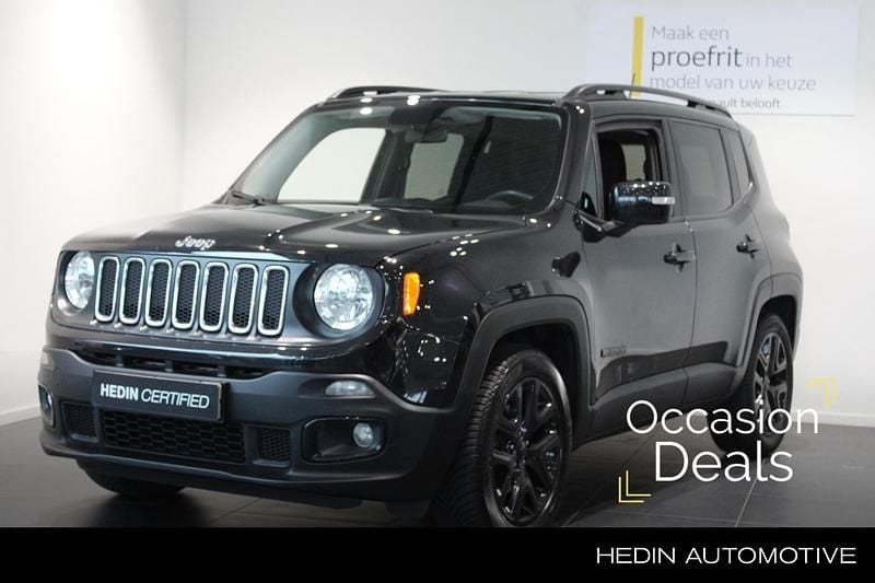 Zwart Gebruikt 2017 Jeep Renegade Night Eagle SUV | € 11.950 (Eerlijke prijs) - Afbeelding 1/3