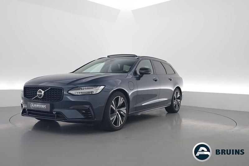 Blauw Gebruikt 2021 Volvo V90 R-Design Stationwagen | € 38.450 (Goede deal) - Afbeelding 1/4