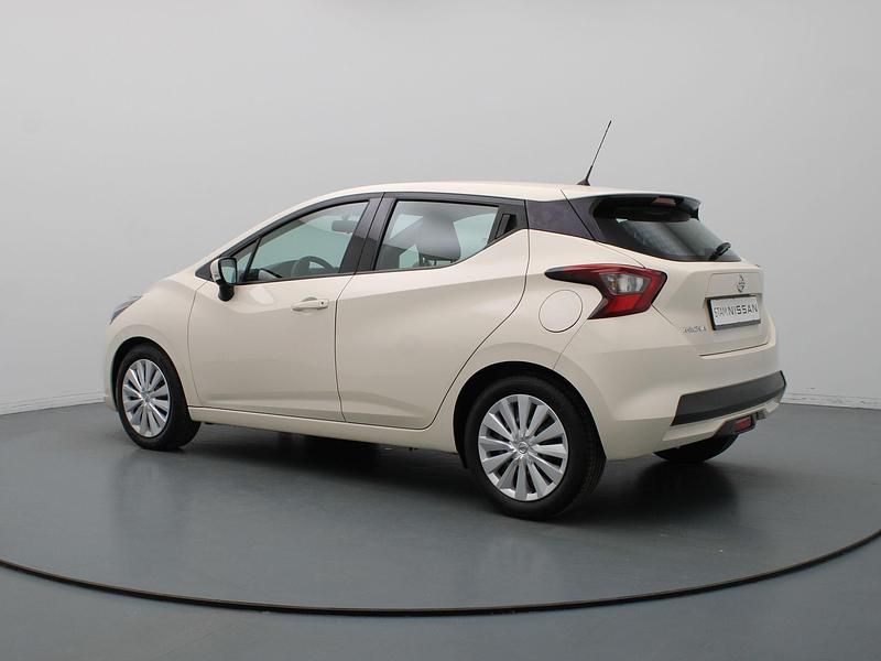 Occasion Nissan Micra Acenta 101 PK (74 kW) 2020 Creme Hatchback