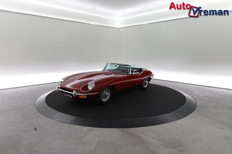 Rood Occasion 1969 Jaguar E-Type Cabriolet | € 68.750 - Afbeelding 1/4