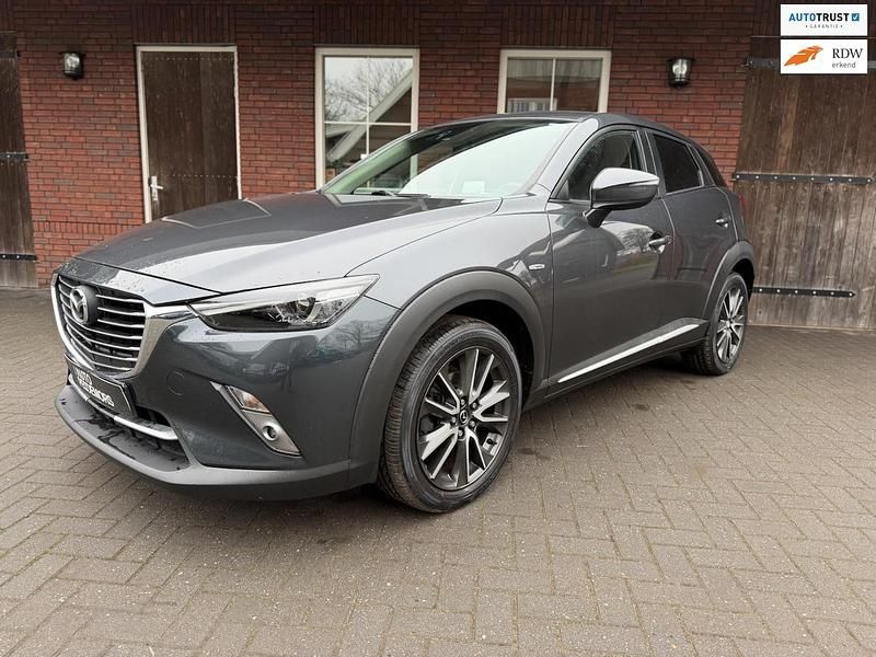 Grijs (metallic) Occasion 2017 Mazda CX-3 SUV | € 16.850 (Goede deal) - Afbeelding 1/4